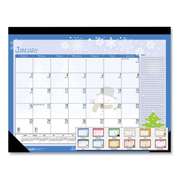 Seasonal Desk Pad Calendar - Small