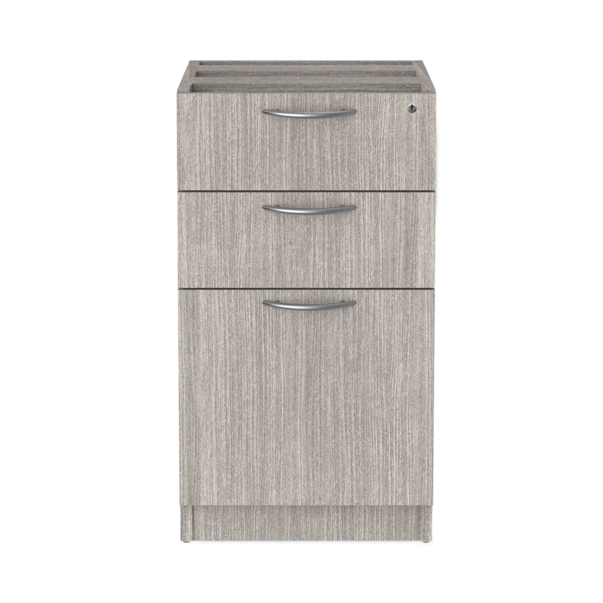 Picture of Alera ALEVA532822GY 3 Drawers Valencia Series Full Pedestal File Cabinet&#44; Gray