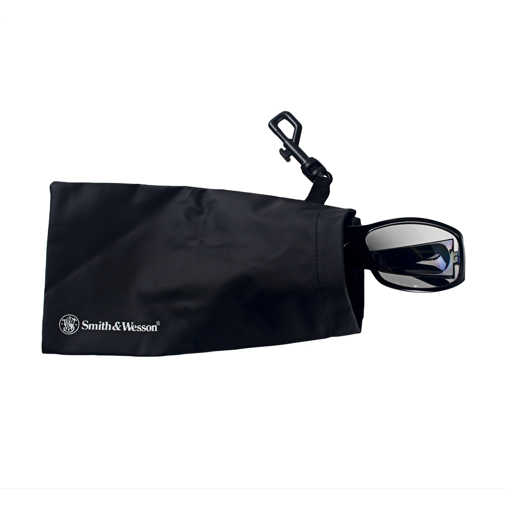 Picture of Kimberly-Clark KCC19941 Safety Eye Protection Carrying Pouch with Belt Clip, Black - 12 Count