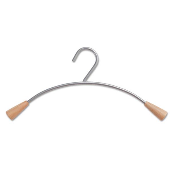 Picture of Alba ABAPMCIN6 2 x 10.5 x 17 in. Metal & Wood Coat Hangers&#44; Mahogany - Set of 6