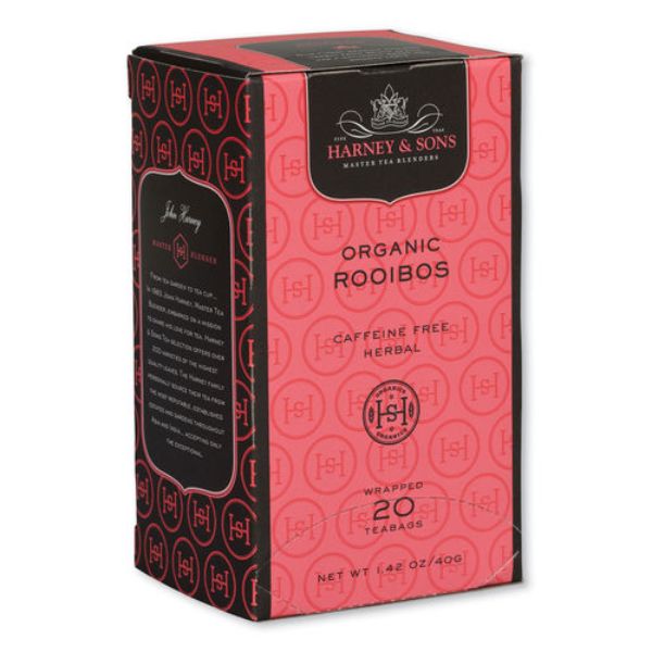 Picture of Harney & Sons HEYHSF30081 Organic Rooibos Herbal Tea, Box of 20