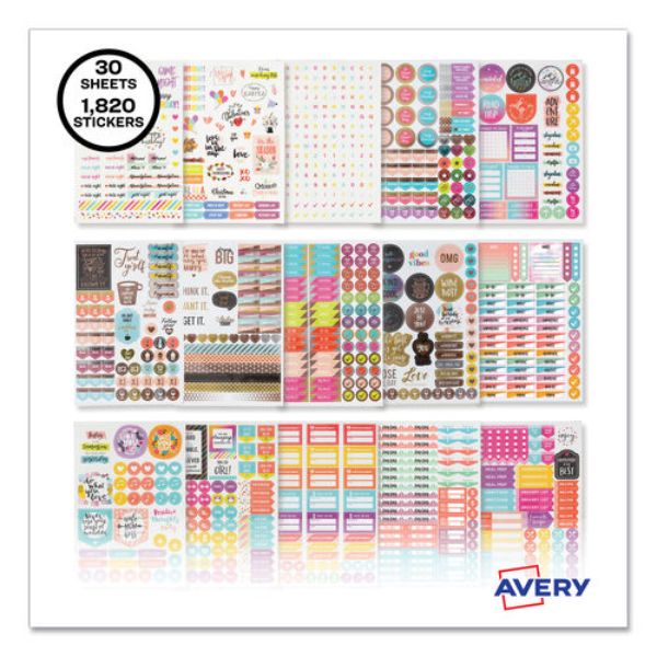 Picture of Avery AVE6780 Planner Stickers for Moms&#44; Pack of 1820