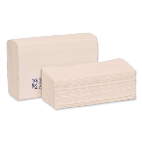 9 x 9.5 in. Premium Multifold Towel, White - Pack of 250 - 12 Packs per Case