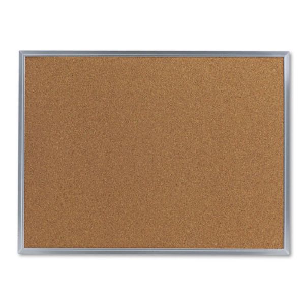 UNV43612 24 x 18 in. Bulletin Board, Satin-Finished - Aluminum Frame
