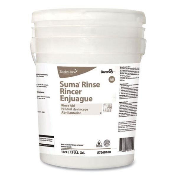 Picture of Diversey DVO57268100 Suma Rinse A5 Rinse Aid Cleaner&#44; 5 gal