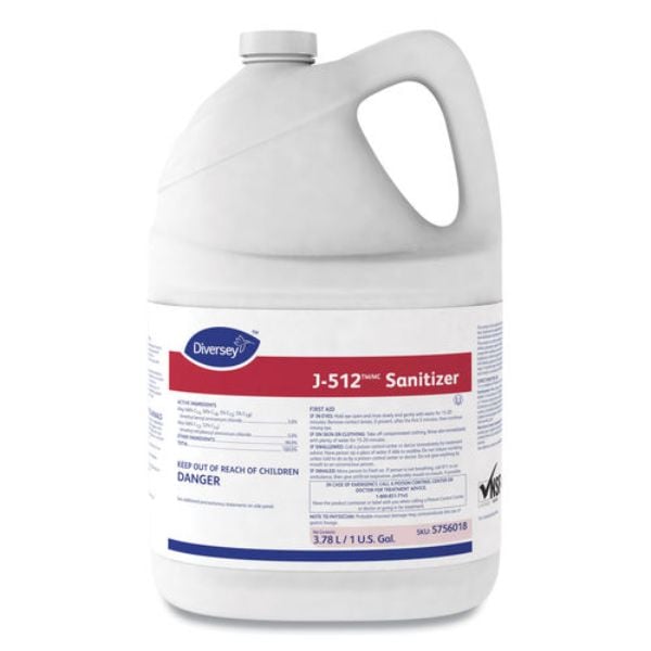 Picture of Diversey DVO5756018 J-512TM-MC Sanitizer, 1 gal - Case of 4