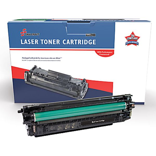 Picture of NSN6961570 655A Toner Cartridge  Black - 12500 Page-Yield