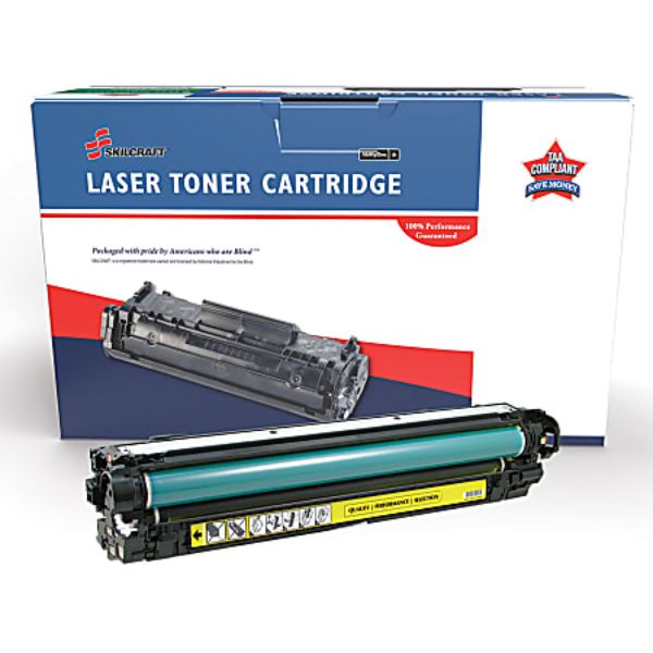 Picture of AbilityOne NSN6961583 650A Toner Cartridge&#44; Yellow - 15000 Page-Yield