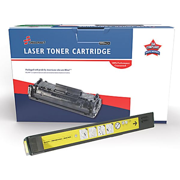 Picture of AbilityOne NSN6962216 824A Standard Yield Toner Cartridge&#44; Yellow - 21000 Page-Yield