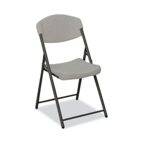 Picture of AbilityOne NSN6976033 42 in. Folding Chair&#44; Charcoal - Black Base