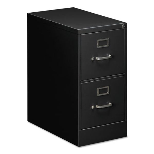 Picture of Alera ALEHVF1529BL 15W 2 Drawers Letter Vertical File Cabinets&#44; Black