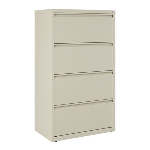 Picture of Alera ALEHLF3054PY 30 in. Letter Size 4 File Drawer&#44; Putty
