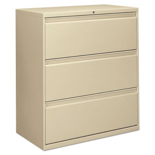 Picture of Alera ALEHLF3641PY 36 in. Letter Size 3 Drawer File Drawer&#44; Putty