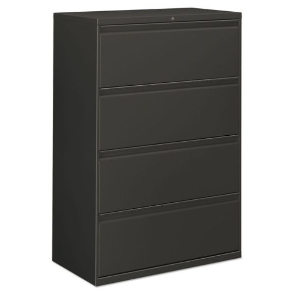 Picture of Alera ALEHLF3654CC 36 in. Letter Size 4 Drawer File Drawer&#44; Charcoal