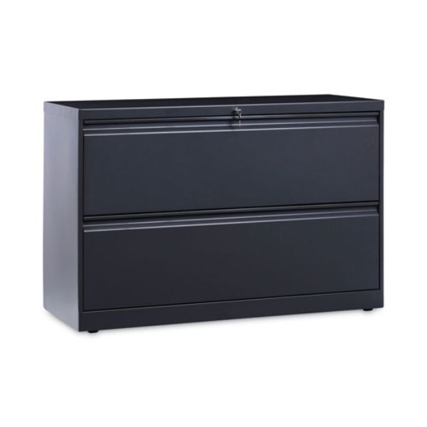 Picture of Alera ALEHLF4229CC 42 in. File Lateral 2 Drawer Cabinets&#44; Charcoal