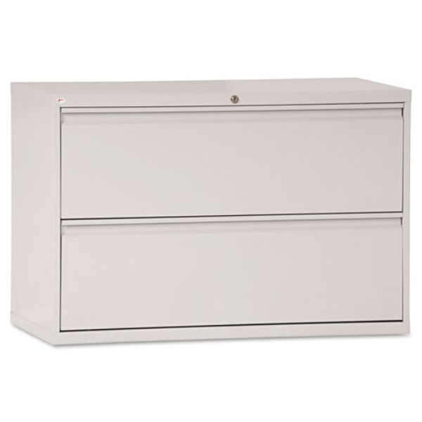 Picture of Alera ALEHLF4229LG 42 in. File Lateral 2 Drawer Cabinets&#44; Light Gray