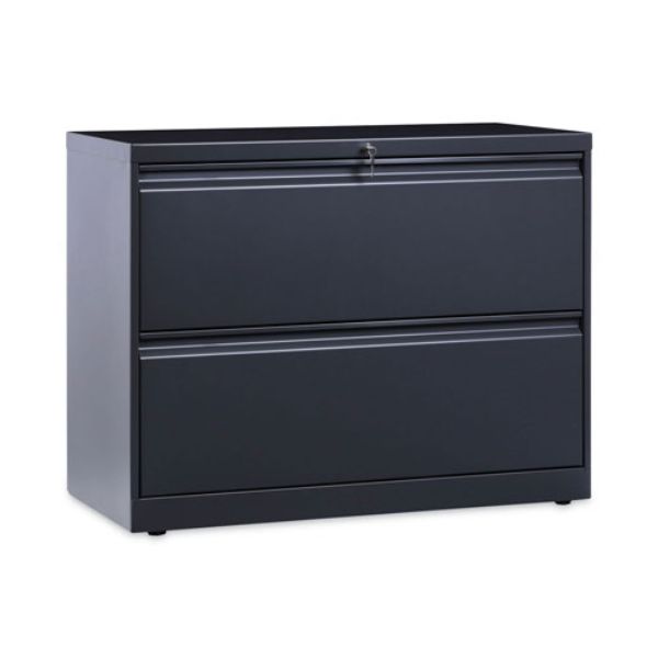 Picture of Alera ALEHLF3629CC 36 in. File Lateral 2 Drawer Cabinets&#44; Charcoal