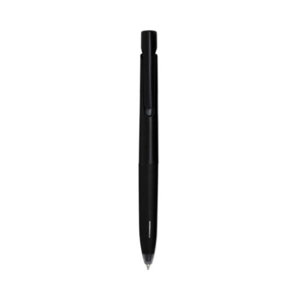 0.7 mm Retractable Gel Pen, Black - Pack of 12