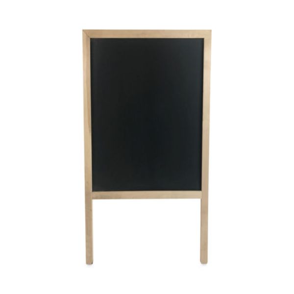 Picture of Flipside FLP31222 42 x 24 in. Black Chalkboard Marquee Board&#44; Natural Wood Frame