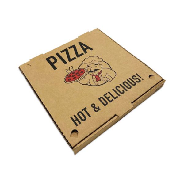 Picture of BluTable RMA661631253311 12 x 12 in. Kraft Stock Pizza Boxes - 50 per Bag