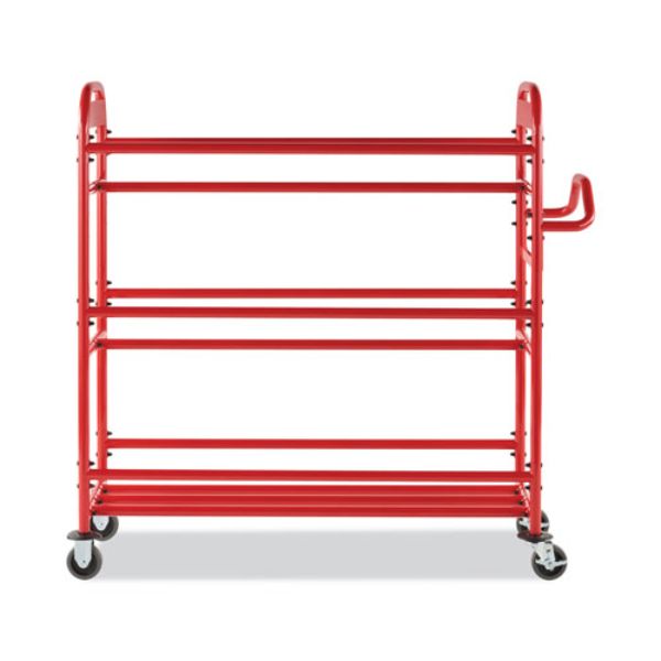 Picture of Rubbermaid RCP2144269 Tote Picking Cart, Red