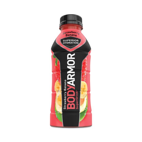Picture of Body Armor BDA10000314 16 oz Strawberry Beverage Drink - 12 per Case