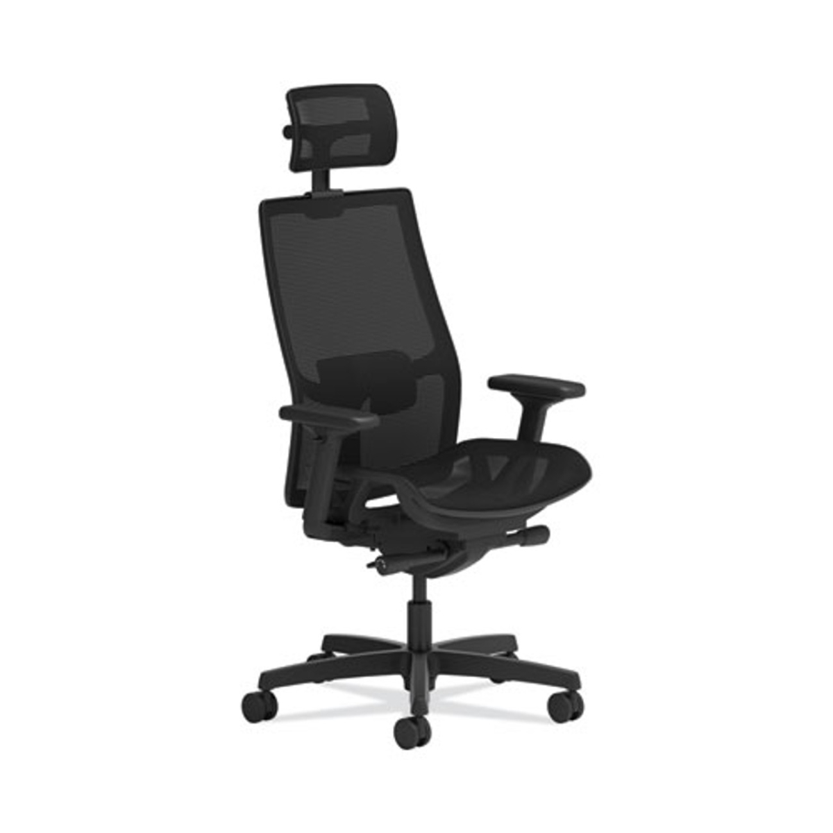 Ignition Stretch Mesh Back & Seat Task Chair, Black