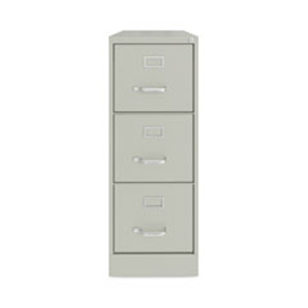 15 x 22 x 40.19 in. Vertical Letter File Cabinet - 3 Letter-Size - Light Gray -  KD Cajonera, KD3196141