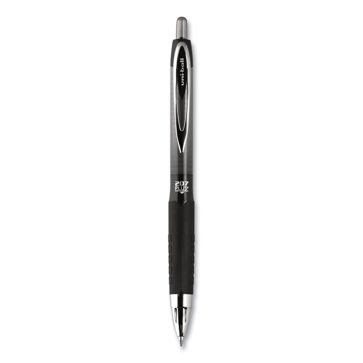 Picture of Essendant UBC70462 0.7 mm 207 Plus Retractable Gel Pen&#44; Black