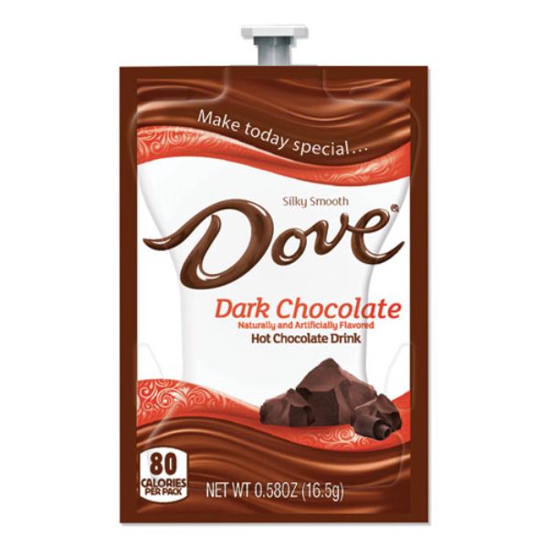 Picture of Dove Chocolate MRS00173 0.58 oz Dark Hot Chocolate