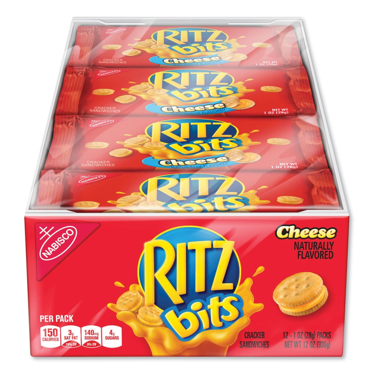 Picture of Nabisco RTZGEN00091 Ritz Bits Cheese - Pack of 12