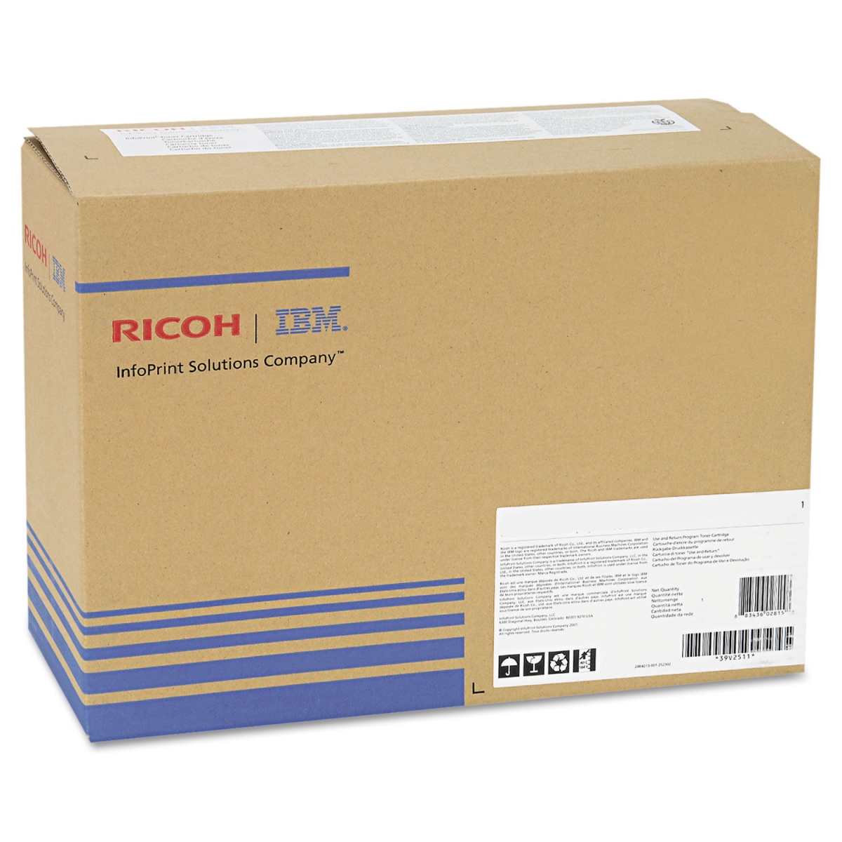 Picture of Ricoh RIC821297 Printer Cartridge Toner&#44; Black - 23.5K Page Yield
