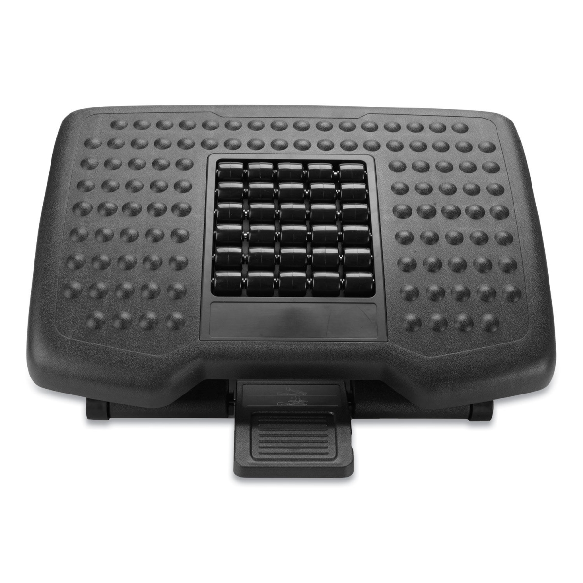 Picture of Mind Reader EMSFTROLLBLK 18 x 14 x 4.25 in. Adjustable Footrest with Rollers for Massage&#44; Black