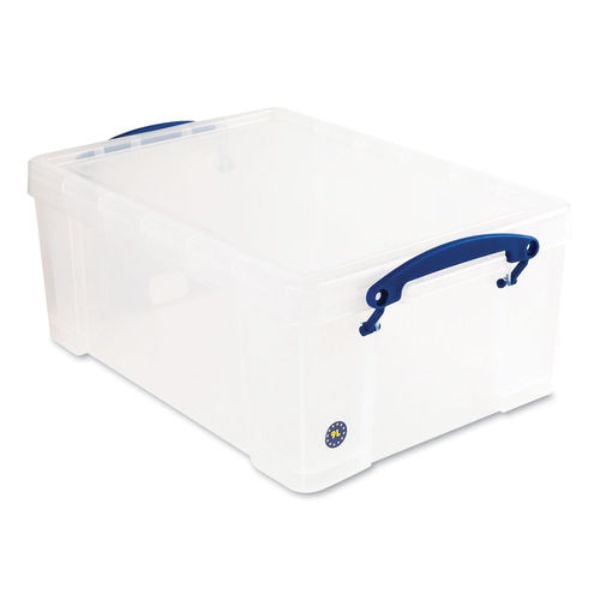 9 Litre Clear Snap-Lid Storage Bin