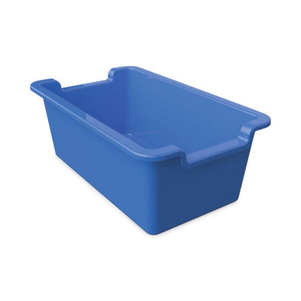 Picture of Deflecto DEF39510BLU Antimicrobial Rectangle Storage Bin&#44; Blue