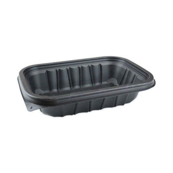 Picture of Pactiv PCTYCNB9X624000 EarthChoice Entree2Go Takeout Container - 24 oz - 9 x 6 in. - Black - Plastic - Pack of 300