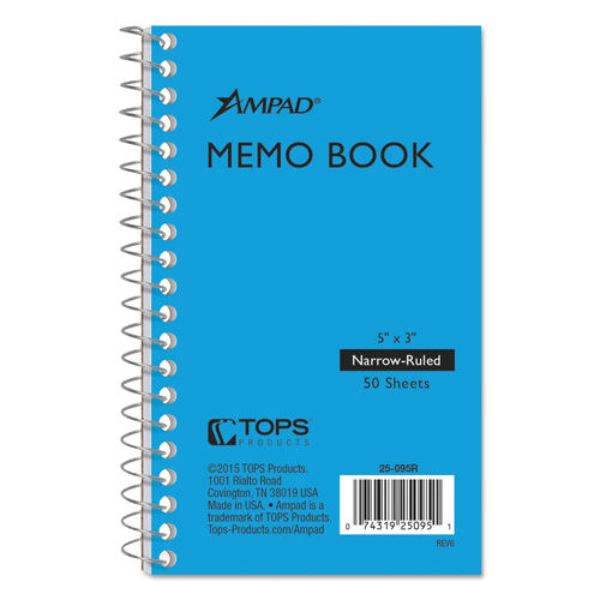 Memo Books - Narrow Rule - 5 x 3 in. - White