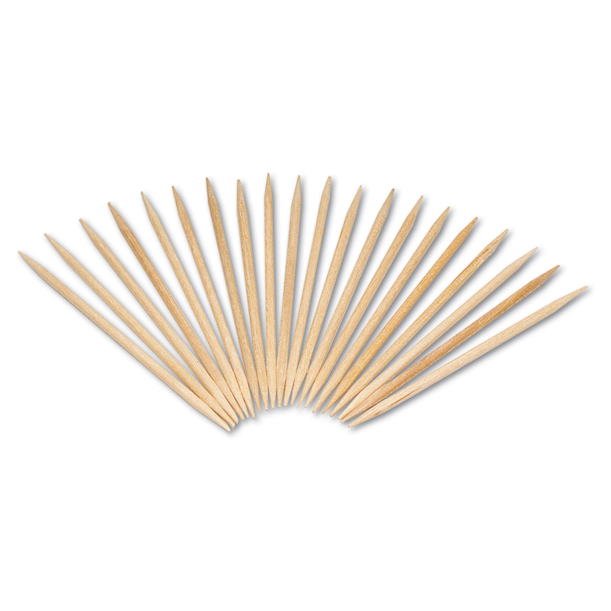 Picture of AmerCareRoyal RPPR820 Round Wood Toothpicks - 2.5 in. - Natural - 800 per Box - 24 Box per Case