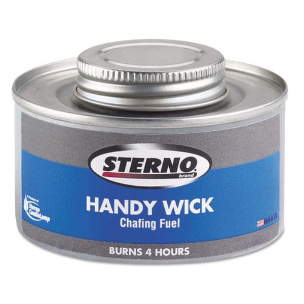 Picture of Sterno STE10364 Handy Wick Chafing Fuel - Methanol - 4 Hour Burn - 4.84 oz Can