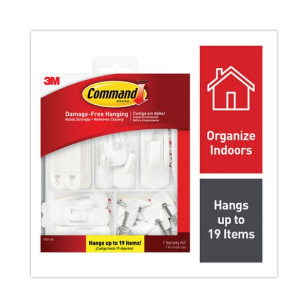 MMM17231ES General Purpose Hooks  Variety Pack  Assorted Size  Pack of 54