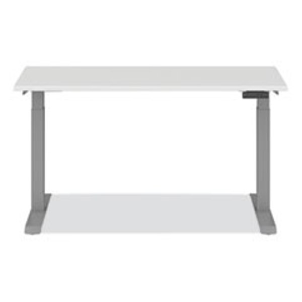 Picture of Alera ALEHT3SAGBD Three-Stage Electric Height-Adjustable Table with Memory Controls, White