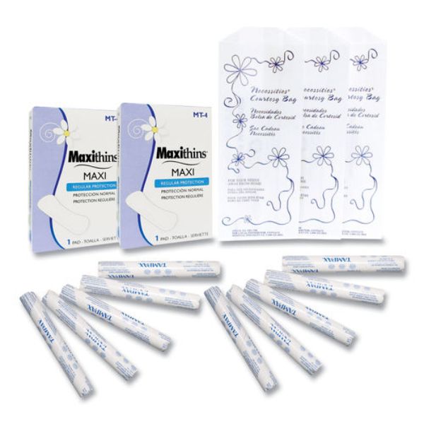 Picture of Hospeco HOSMT180 Vended Menstrual Care Refill Kit - Pack of 180