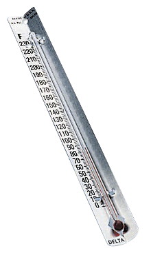 Picture of Delta Education 200-4398 V-Back Metal Thermometers - Pack of 30