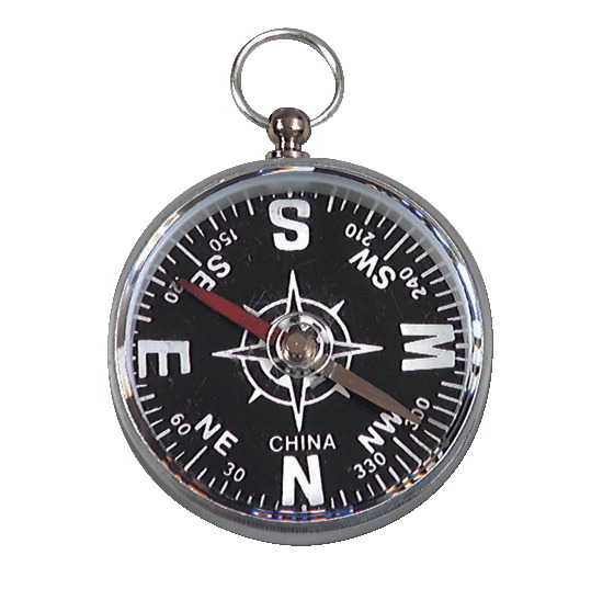 Picture of United Scientific 568421 Compass with Aluminum Case & Cord Loops
