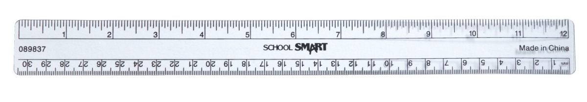 Picture of School Smart 1528373 Flexible Ruler&#44; 12 in. - Pack of 12