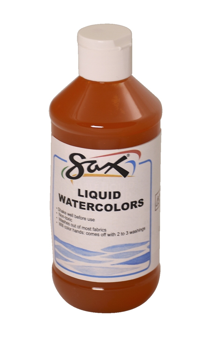 Picture of SAX 1567839 8 oz Washable Liquid Watercolor Paint&#44; Yellow