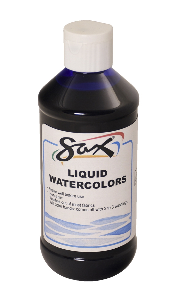 Picture of SAX 1567843 8 oz Washable Liquid Watercolor Paint&#44; Blue