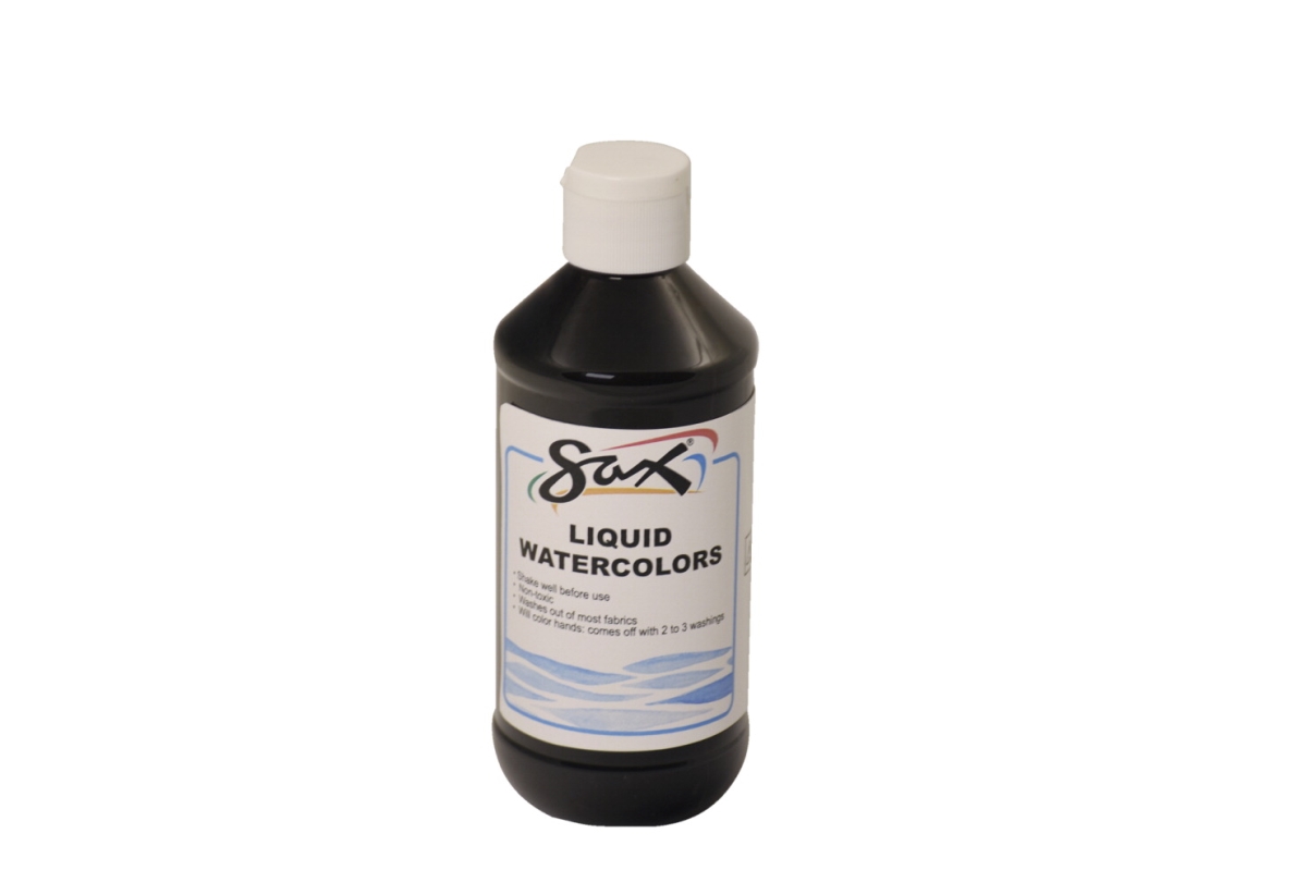 Picture of SAX 1567847 8 oz Washable Liquid Watercolor Paint&#44; Brown