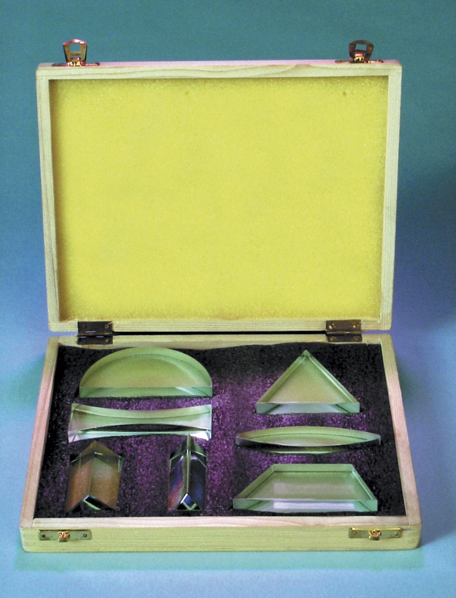 Picture of Frey Scientific 532035 Prism & Lens Set - Glass - Set of 7