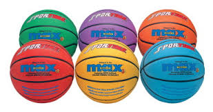 Picture of Siam Ball Sport Factory 1599275 Sportime Gradeball Rubber Mini Basketball, Violet - 11 in.